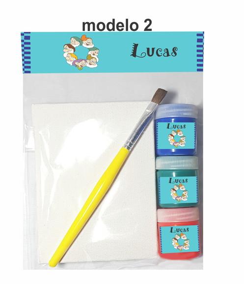 Kit Pintura-sete Anões
