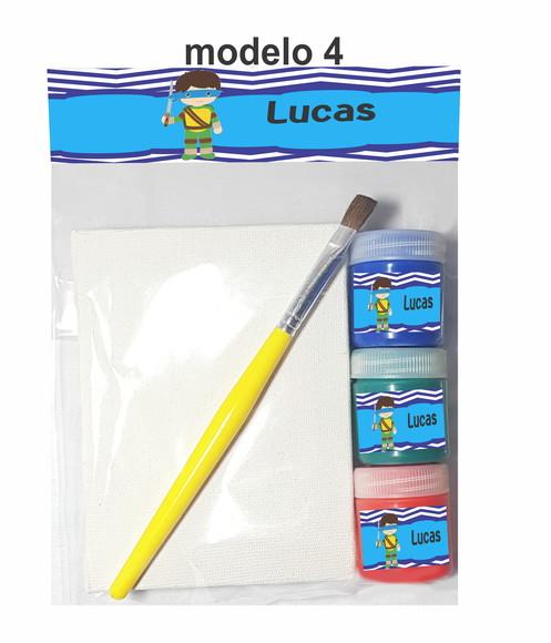 Kit Pintura-tartaruga Ninja