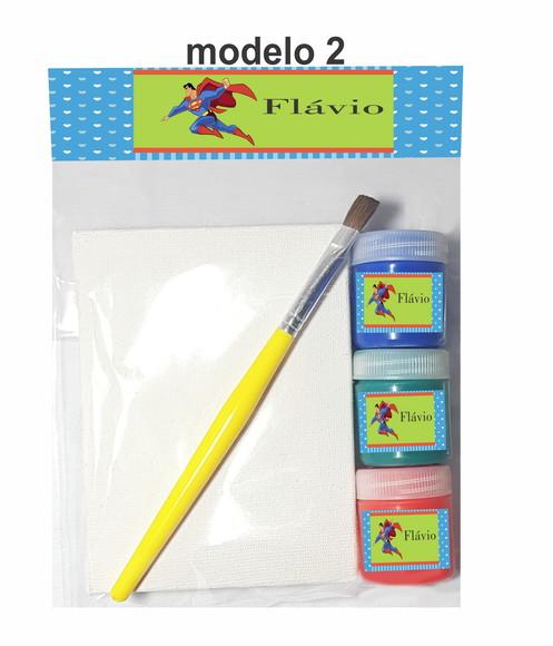 Kit Pintura-super Homem