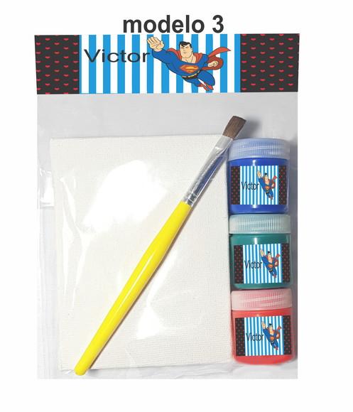 Kit Pintura-super Homem