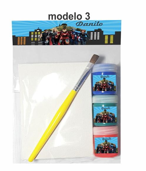 Kit Pintura-vingadores