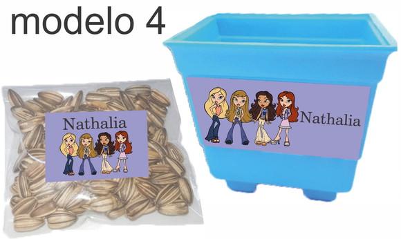 Kit Vaso e Semente-bratz