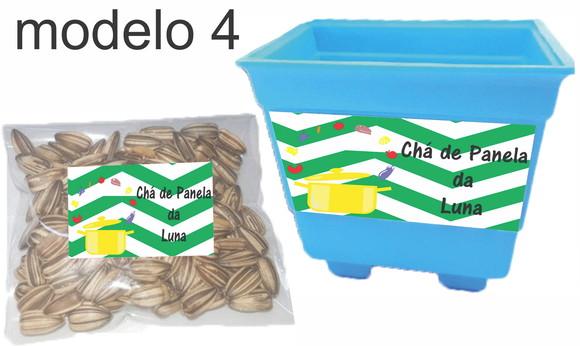 Kit Vaso e Semente-chá de Cozinha/panela