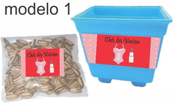 Kit Vaso e Semente-chá de Lingerie#2