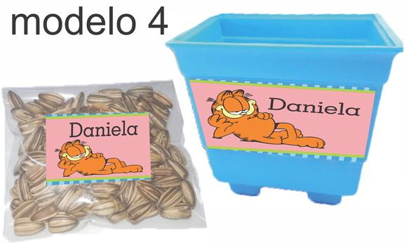 Kit Vaso e Semente-garfield
