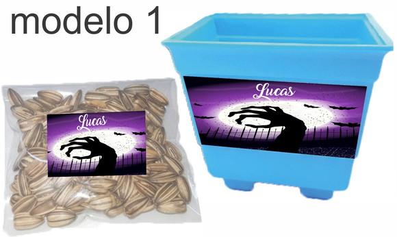 Kit Vaso e Semente-halloween#2