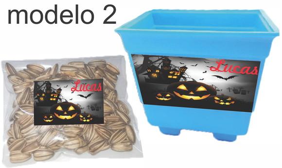 Kit Vaso e Semente-halloween#1