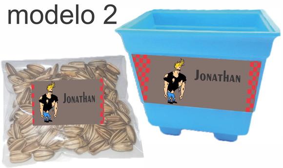 Kit Vaso e Semente-johnny Bravo