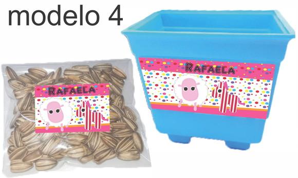 Kit Vaso e Semente-lalaloopsy