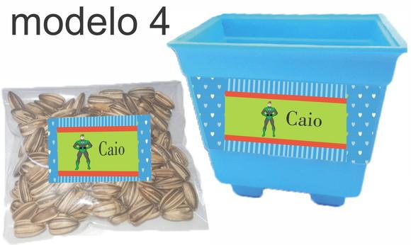 Kit Vaso e Semente-lanterna Verde