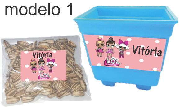 Kit Vaso e Semente-lol