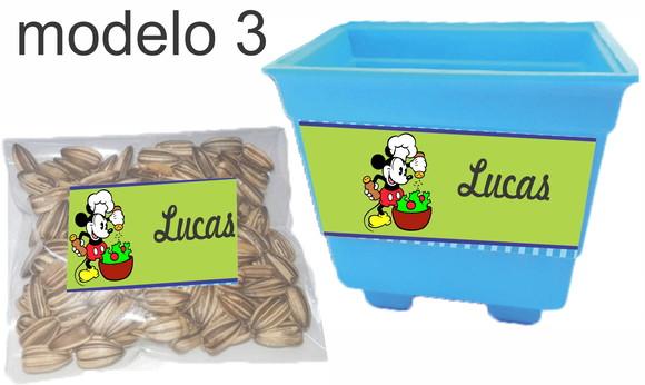 Kit Vaso e Semente-mickey