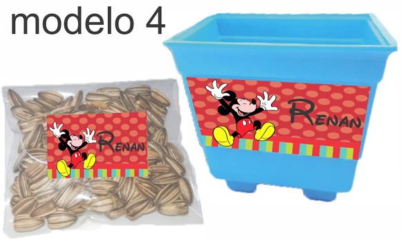 Kit Vaso e Semente-mickey