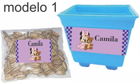 Kit Vaso e Semente-mickey Baby