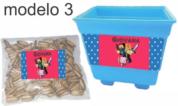 Kit Vaso e Semente-minecraft