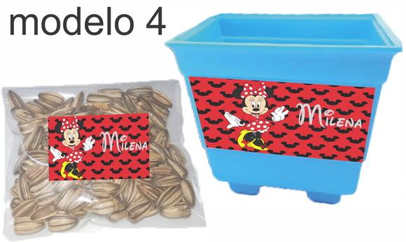 Kit Vaso e Semente-minnie