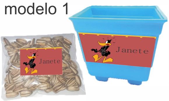 Kit Vaso e Semente-patolino
