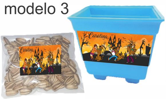 Kit Vaso e Semente-scooby Doo