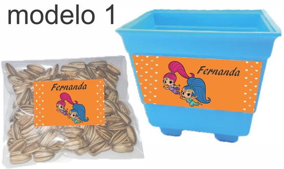 Kit Vaso e Semente-shimmer Shine