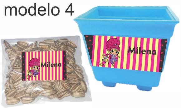Kit Vaso e Semente-shimmer Shine