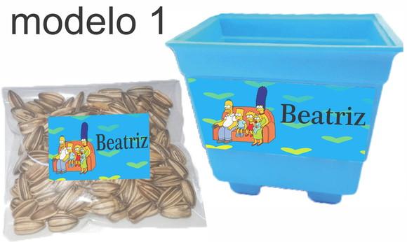 Kit Vaso e Semente-simpson