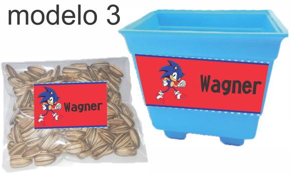 Kit Vaso e Semente-sonic