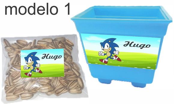 Kit Vaso e Semente-sonic
