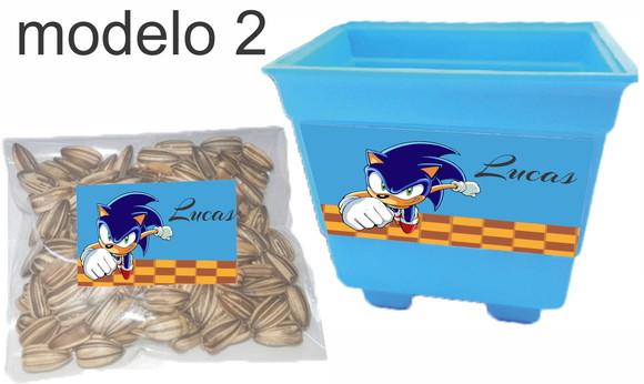 Kit Vaso e Semente-sonic