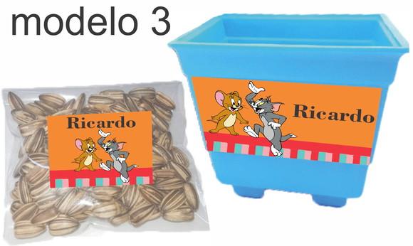 Kit Vaso e Semente-tom e Jerry