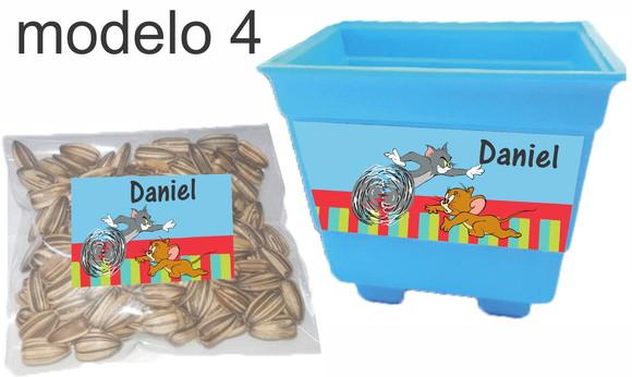 Kit Vaso e Semente-tom e Jerry