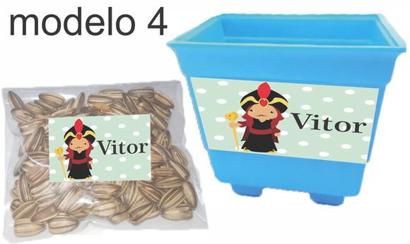 Kit Vaso e Semente-vilões