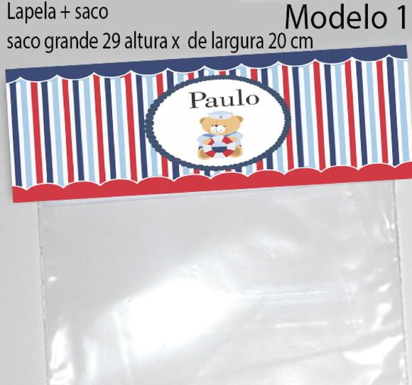 Lapela e Saco Grande- Marinheiro