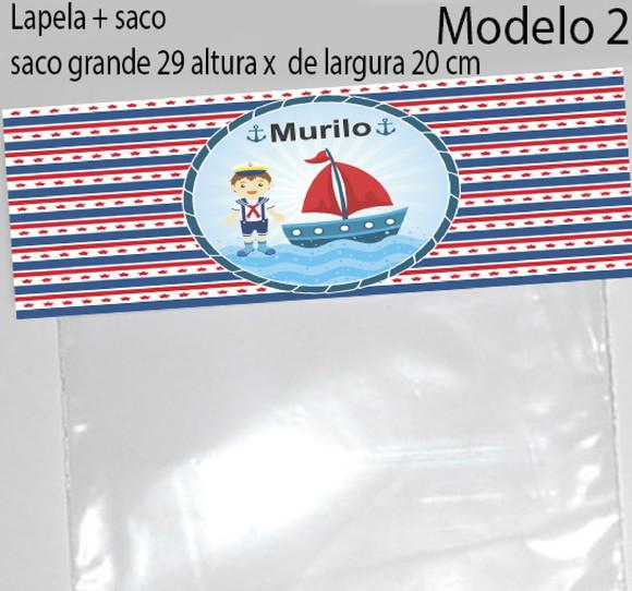 Lapela e Saco Grande- Marinheiro