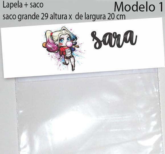 Lapela e Saco Grande-arlequina