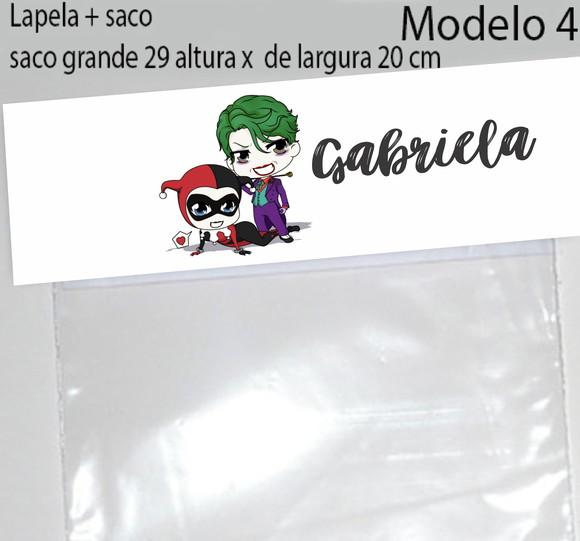 Lapela e Saco Grande-arlequina