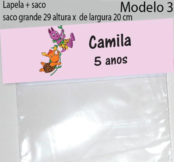 Lapela e Saco Grande-backyardigans