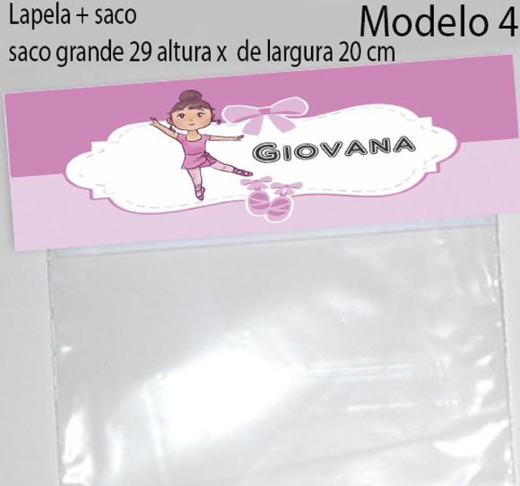 Lapela e Saco Grande-bailarina