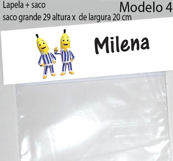 Lapela e Saco Grande-bananas de Pijama