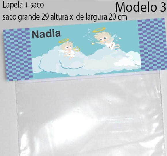 Lapela e Saco Grande-batizado