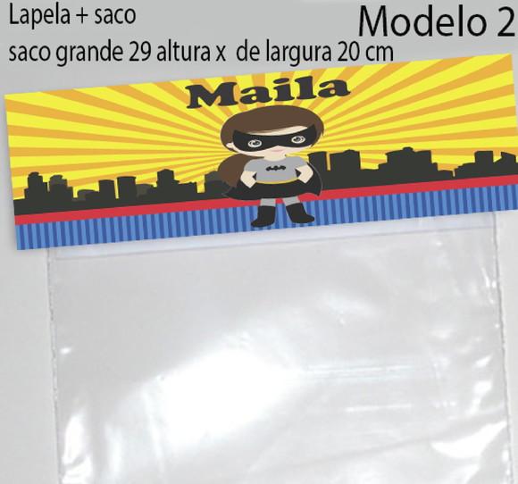 Lapela e Saco Grande-batman