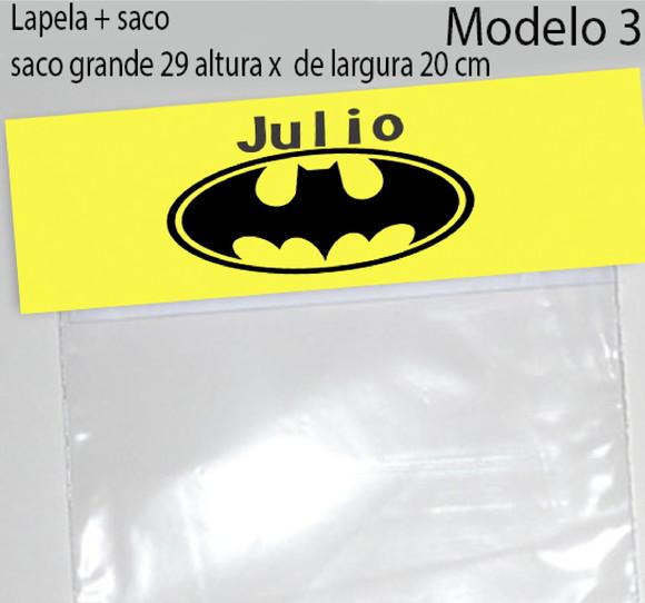 Lapela e Saco Grande-batman