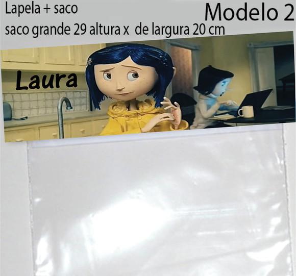 Lapela e Saco Grande-caroline e o Mundo Secreto