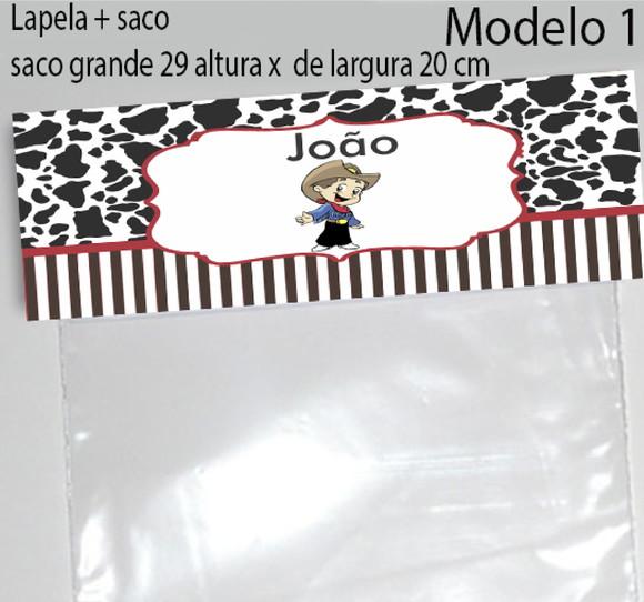Lapela e Saco Grande-cowboy