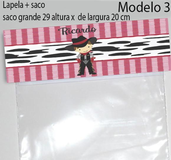 Lapela e Saco Grande-cowboy