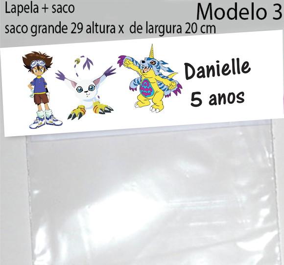 Lapela e Saco Grande-digimon
