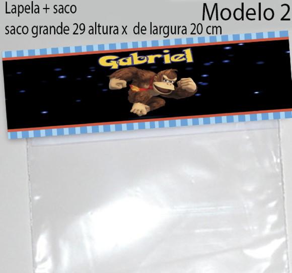Lapela e Saco Grande-donkey Kong
