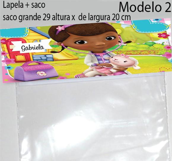 Lapela e Saco Grande-doutora Brinquedos