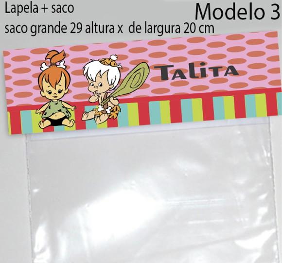 Lapela e Saco Grande-fred Flintstone