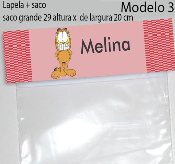 Lapela e Saco Grande-garfield