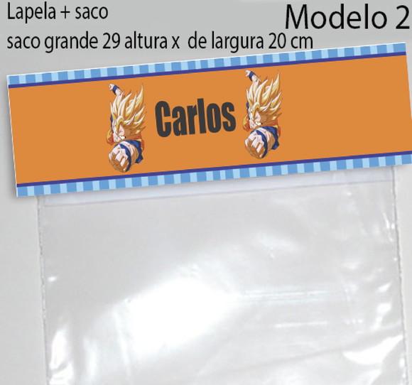 Lapela e Saco Grande-goku